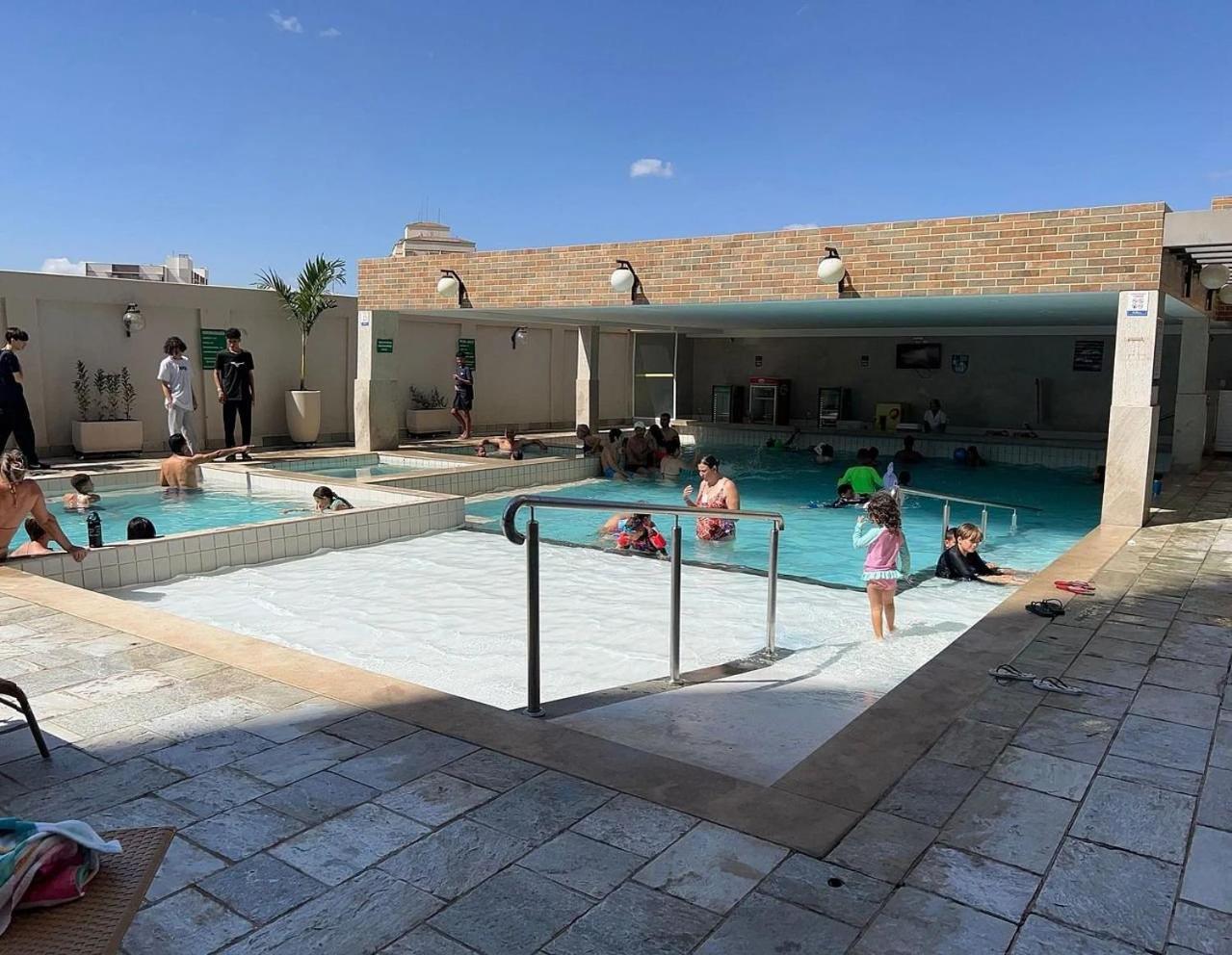 Piazza Diroma Com Acesso Ao Acqua Park Em กัลดัสโนวัส ภายนอก รูปภาพ
