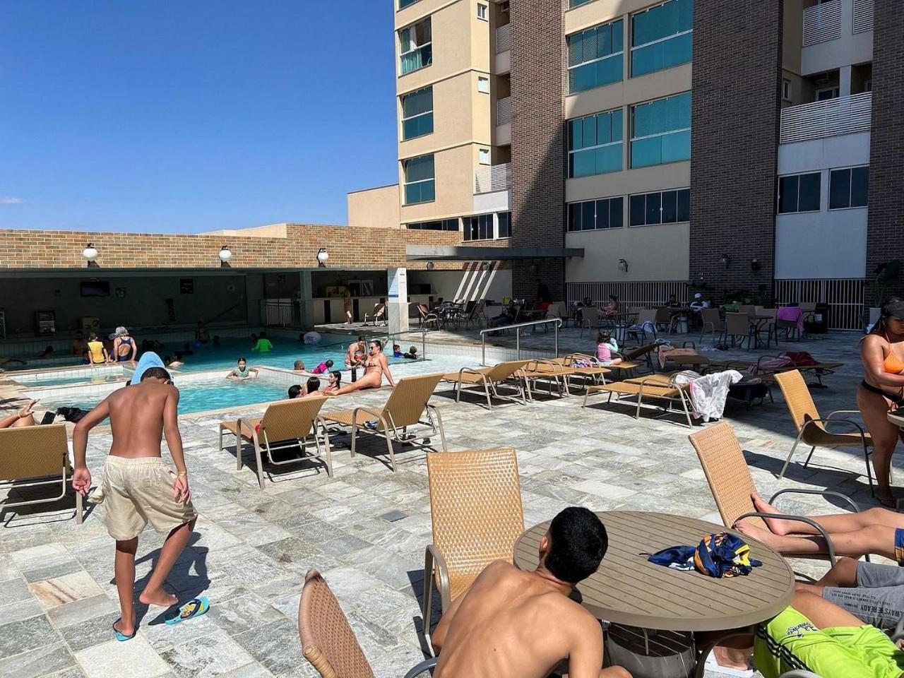 Piazza Diroma Com Acesso Ao Acqua Park Em กัลดัสโนวัส ภายนอก รูปภาพ